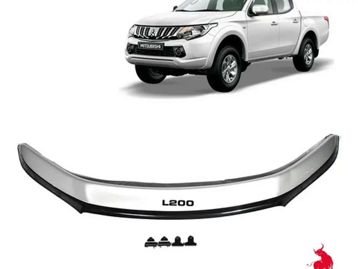 Deflector De Capot Mitsubishi New L200 Bicolor 2016 -2018 1