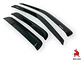 Aletas Bota Aguas Negras Con Logo Chevrolet Dmax 2007-2014 - Miniatura 2