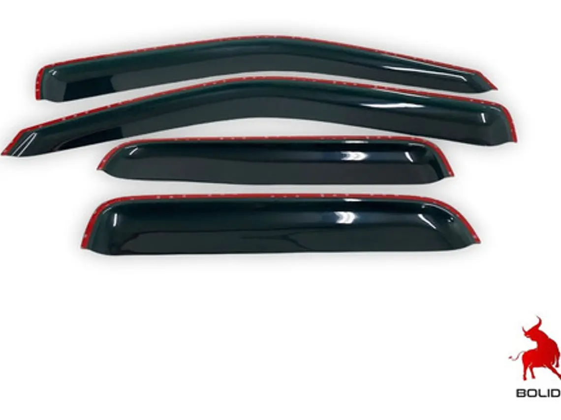 Aletas Bota Aguas Negras Con Logo Chevrolet Dmax 2007-2014 4