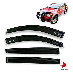 Aletas Bota Aguas Negras Mitsubishi L200 2008-2015
