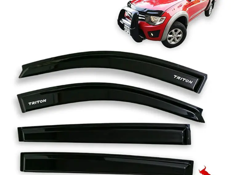 Aletas Bota Aguas Negras Mitsubishi L200 2008-2015 1