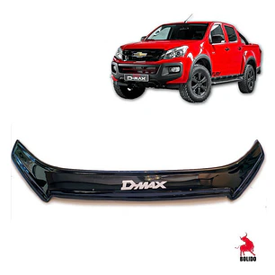 Deflector Capot Negro Con Logo Chevrolet Dmax  2019 - 2020