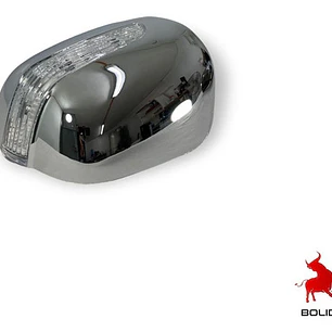 Cubre Espejos Luz Led Cromados Toyota Hilux Vigo 2006-11
