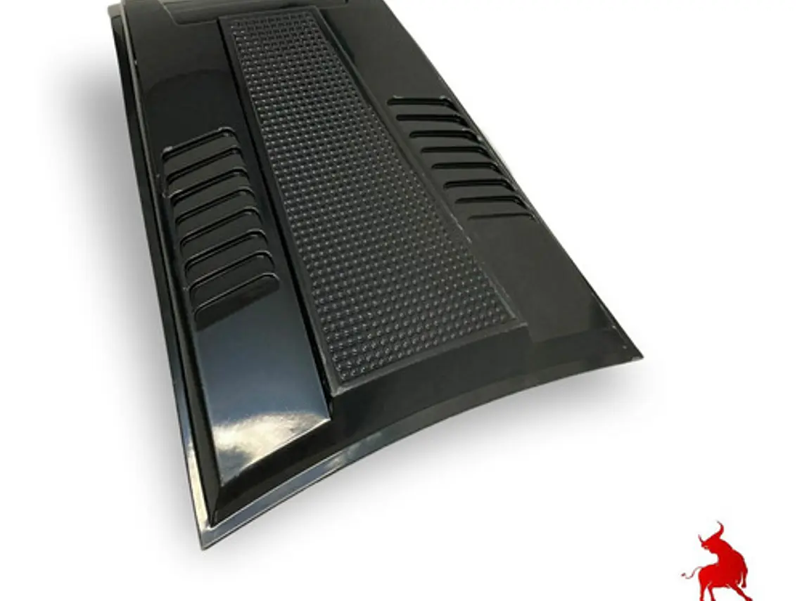 Moldura Cubre Capot Negra Mitsubishi L200 2019-2022 2