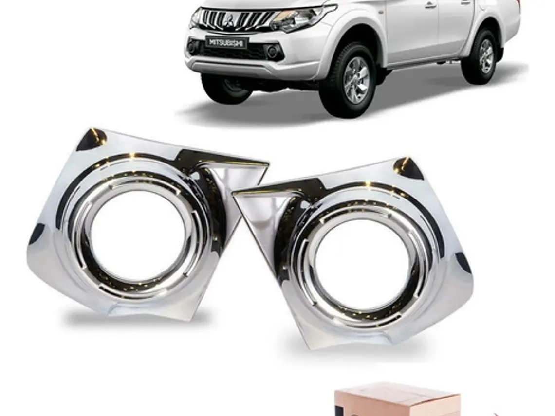 Kit Biseles Cromados Neblineros  Mitsubishi L200 2016+  2