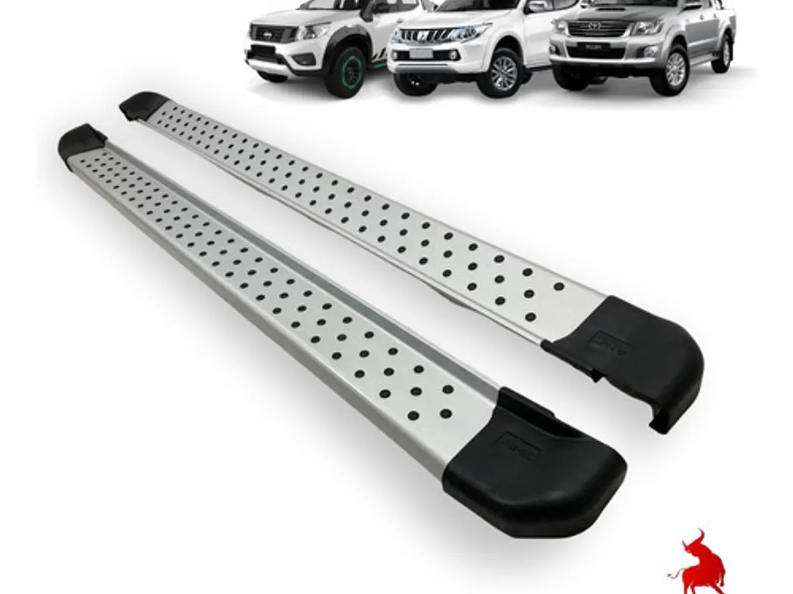 Pisaderas Universales Camionetas  De Aluminio  2 Mts Oferta! 1