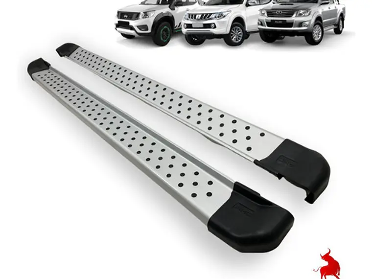 Pisaderas Universales Camionetas  De Aluminio  2 Mts Oferta! 1