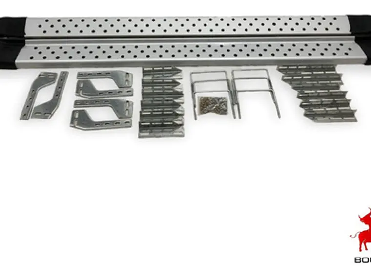 Pisaderas Universales Camionetas  De Aluminio  2 Mts Oferta! 3