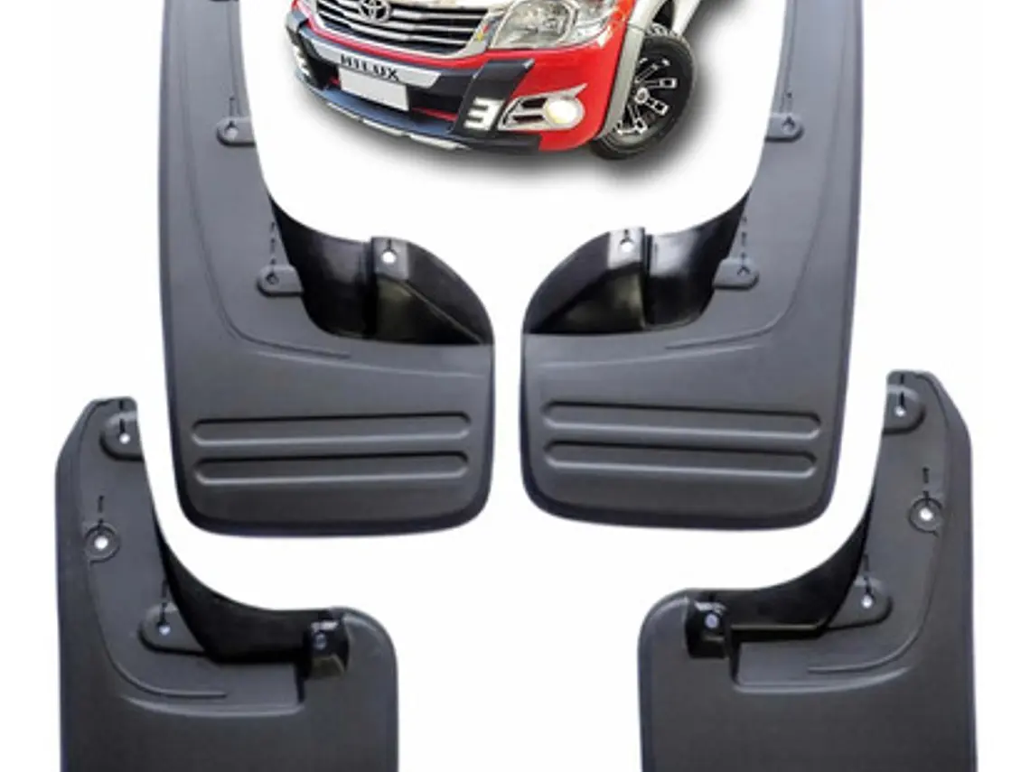 Set De Aletas Guarda Barro Para Toyota Hilux Vigo 2006 -2015 1