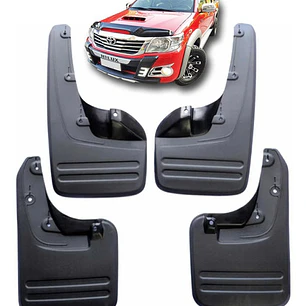 Set De Aletas Guarda Barro Para Toyota Hilux Vigo 2006 -2015
