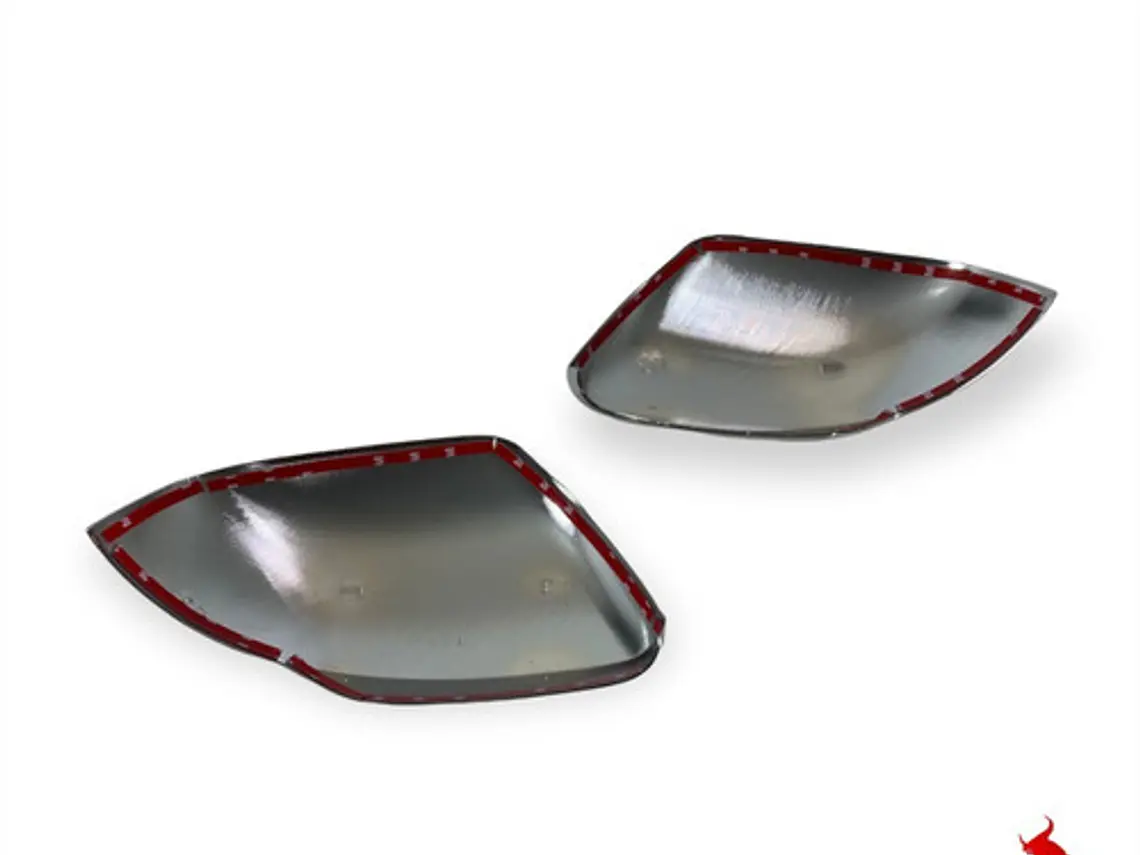 Cubre Espejo Cromado Sin Luz Led Mitsubishi L200 2019-22 1