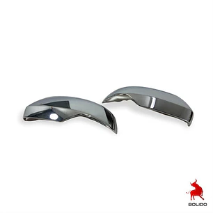 Cubre Espejo Cromado Sin Luz Led Mitsubishi L200 2019-22