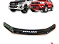 Deflector De Capot Negro Logo Toyota Hilux Revo 2016 - 2022  - Miniatura 1
