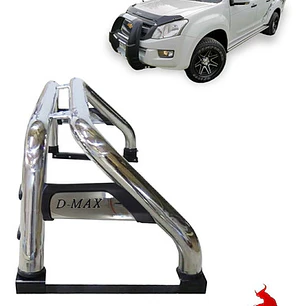 Barra Antivuelco Acero Inoxidable Chevrolet Dmax 2015+