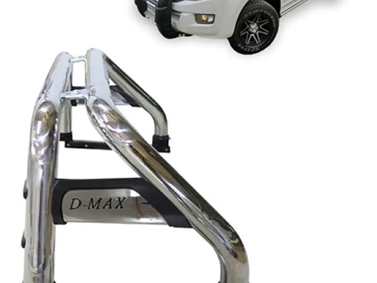 Barra Antivuelco Acero Inoxidable Chevrolet Dmax 2015+ 1