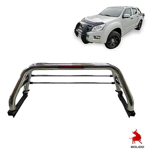 Barra Antivuelco Acero Inoxidable Chevrolet Dmax 2015+