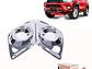 Set Biseles Cromados Neblineros  Toyota Hilux 2016 - 2020  - Miniatura 1