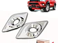 Set Biseles Cromados Neblineros  Toyota Hilux 2016 - 2020  - Miniatura 2