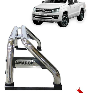 Barra Antivuelco Acero Inoxidable Volkswagen Amarok 2010+