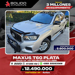Maxus T60 4x2 Full Mecaninca 2.8cc Diesel (2023)