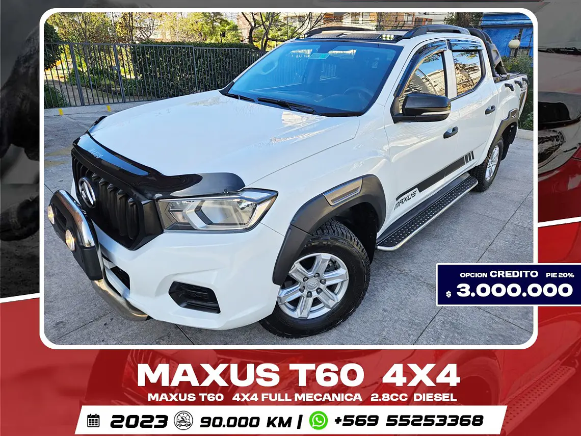 Maxus T60 4x4 Full Mecánica 2.8cc Diesel (2023) 1