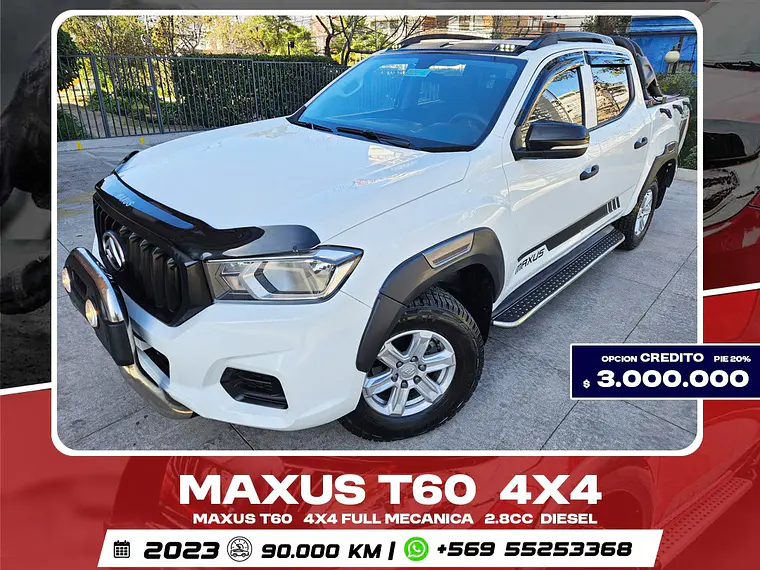 Maxus T60 4x4 Full Mecánica 2.8cc Diesel (2023) 1