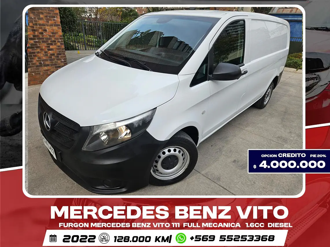 MERCEDES BENS VITO, 1,6 CC Diesel, 2022 1