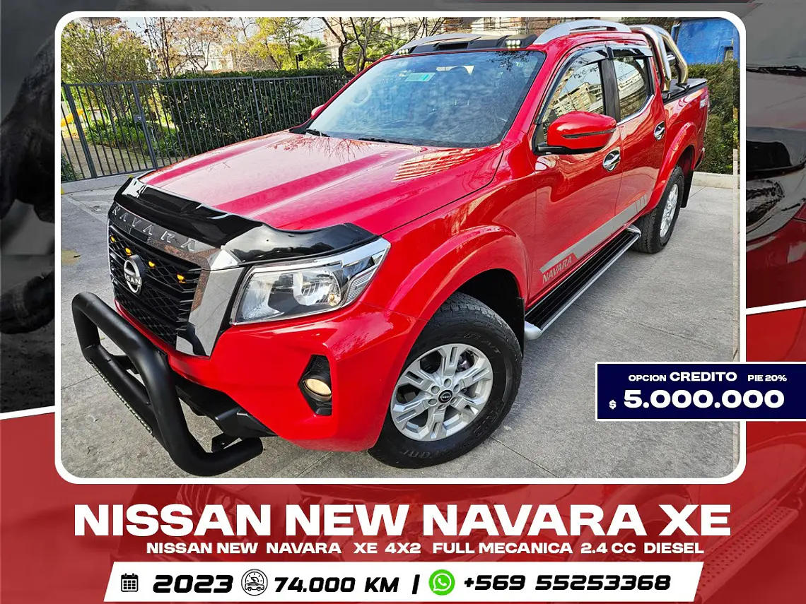 NISSAN NEW NAVARA XE 4x2, Full Mecánica, Diesel, ﻿2,4 cc 1