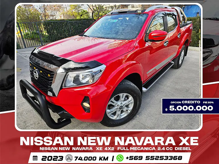 NISSAN NEW NAVARA XE 4x2, Full Mecánica, Diesel, ﻿2,4 cc 1