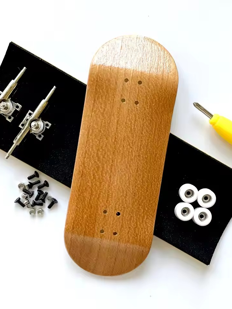 Tabla fingerboard 34 mm completa profesional Bolkskate Teak 1