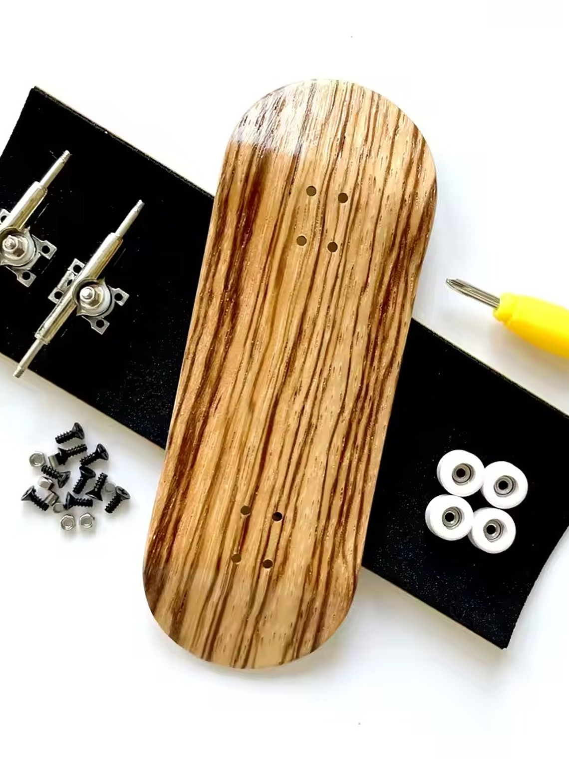 Tabla fingerboard 34 mm completa profesional Bolkskate Zebra 1