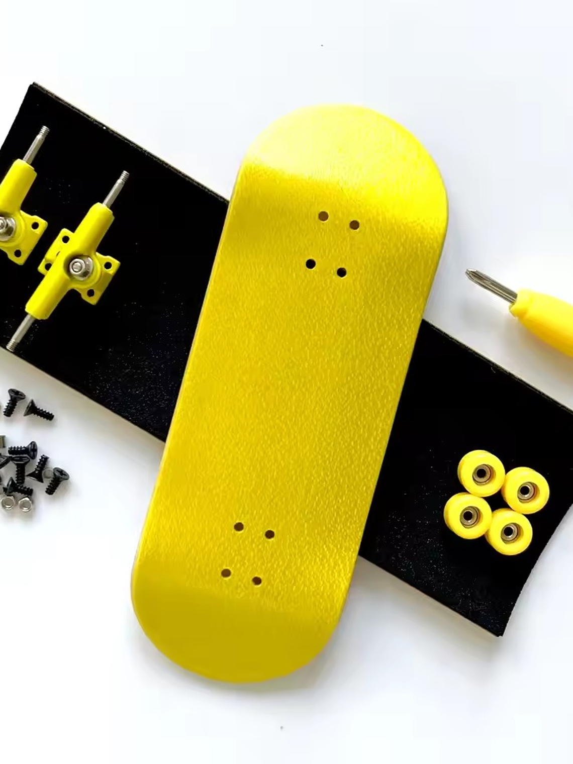 Tabla fingerboard 34 mm completa profesional Bolkskate Yellow 1