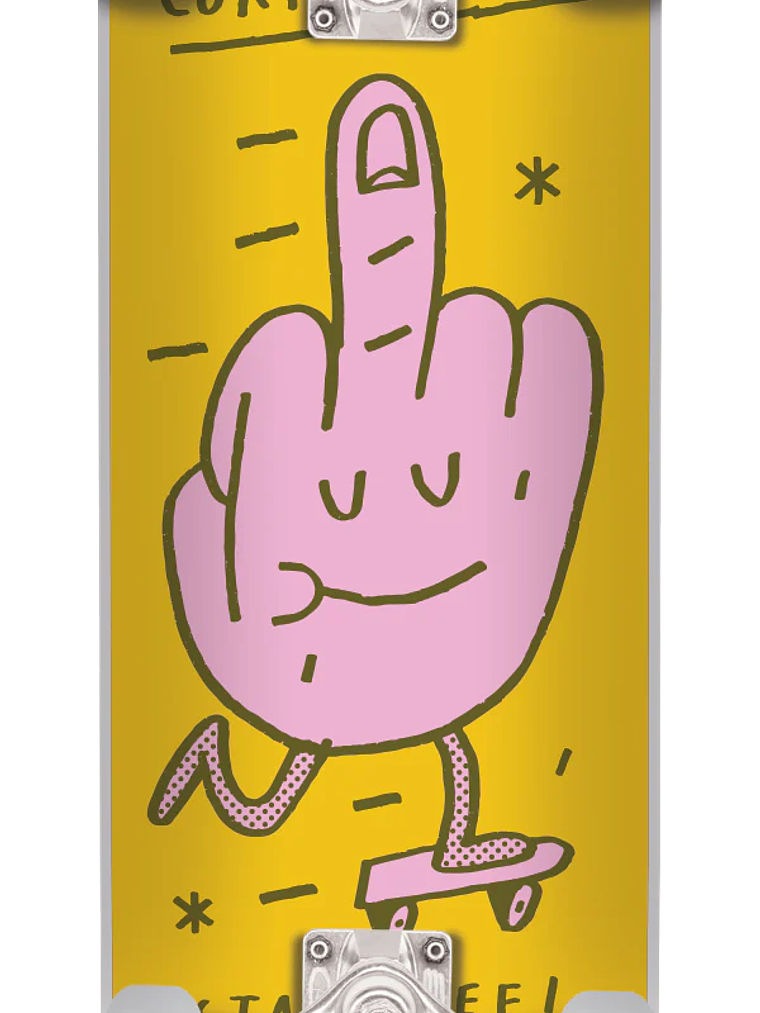 Tabla Completa Pill Stay free Mustard 8.0 x 31.75 1