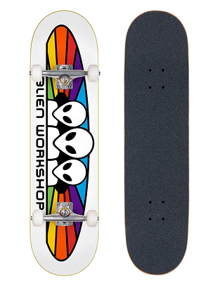Tabla Completa Alien Workshop Spectrum Complete White 8.0