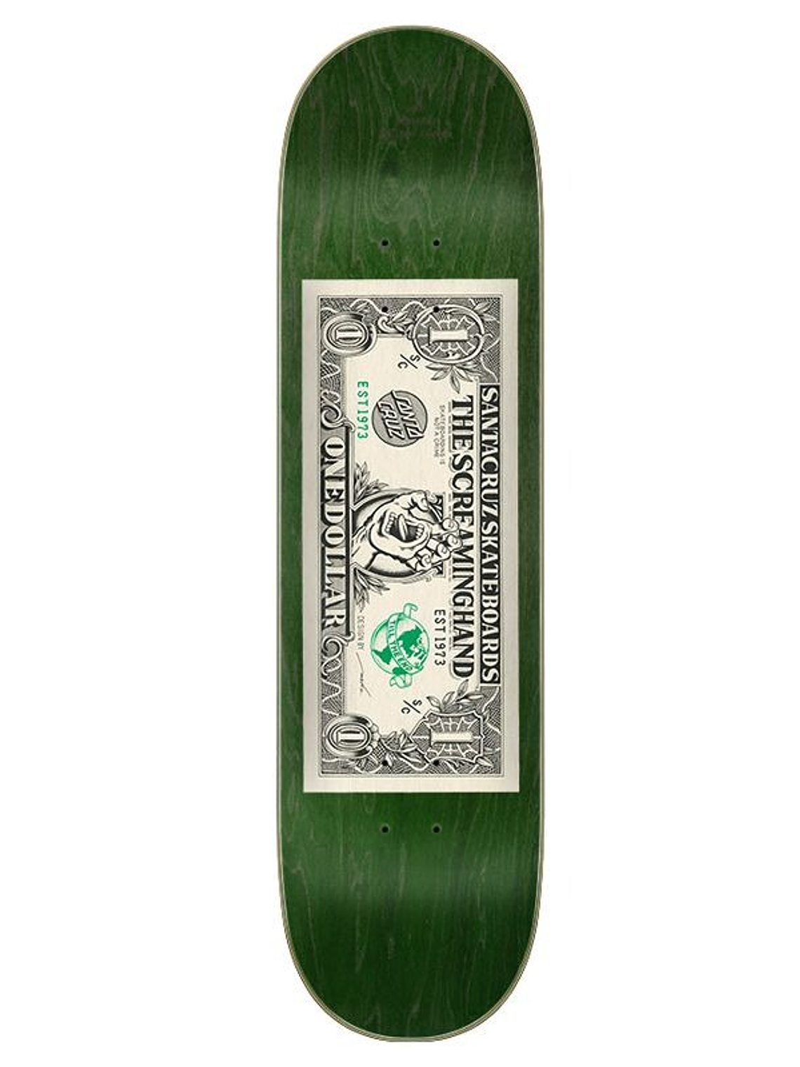 Santa Cruz – Tabla Dollar Hand 7 Ply Birch – 8.25 x 31.8 1
