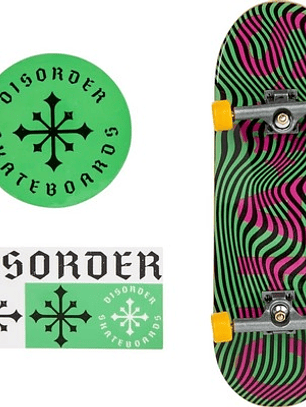 Tech Deck 96mm Fingerboard - Disorder green Chaos