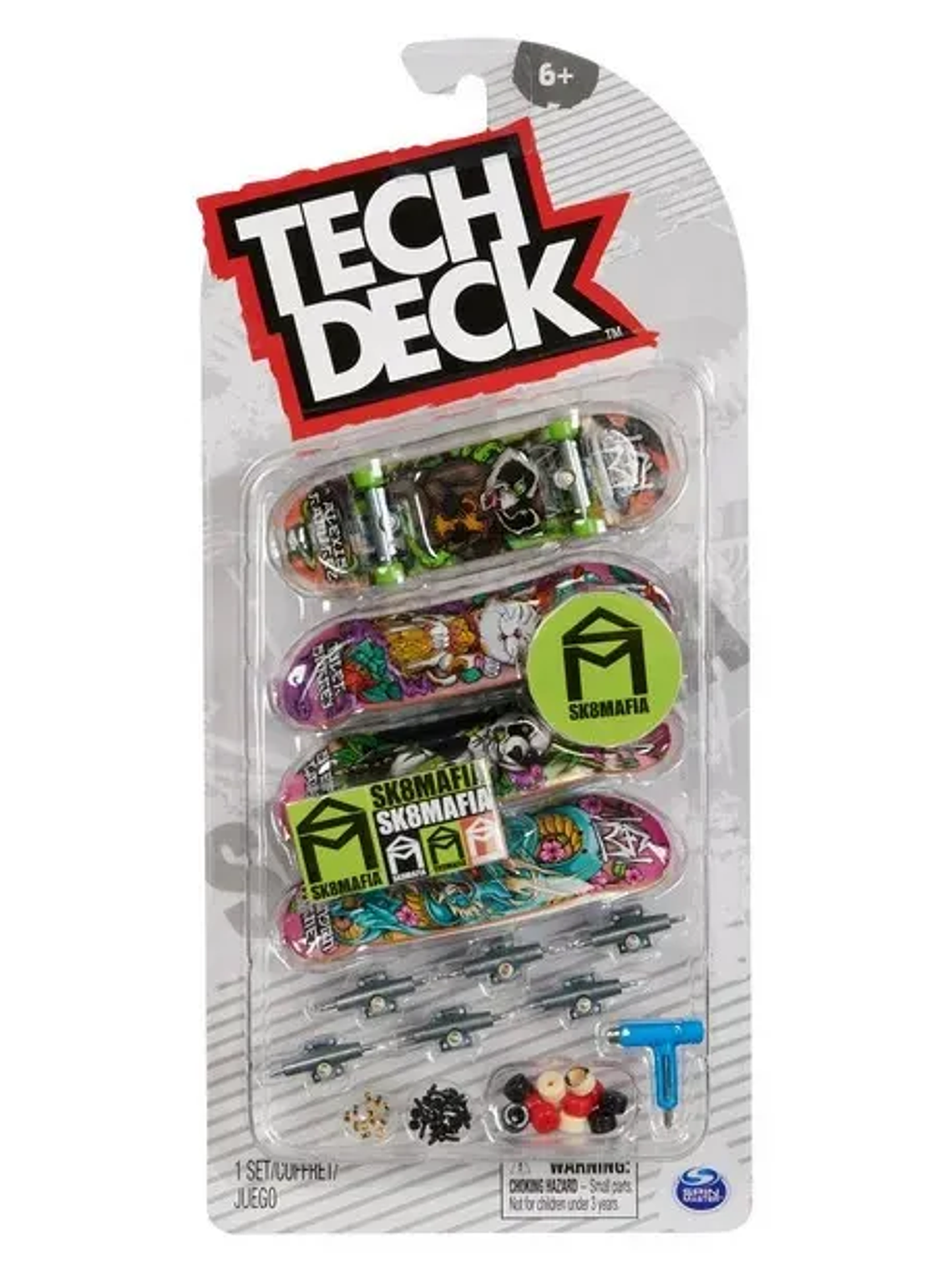 TECH DECK PACK DE 4 – SK8MAFIA 1