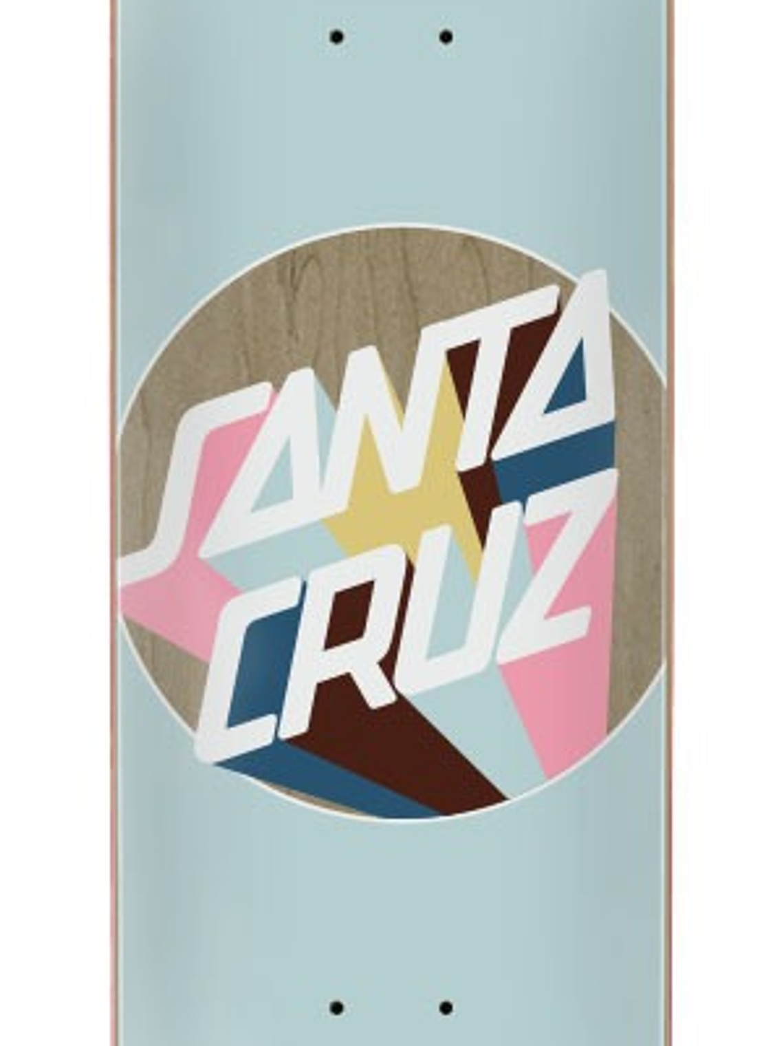 Santa Cruz - Tabla Delta Dot 7 Ply Birch - Light Blue - 8.125 x 31.7 2