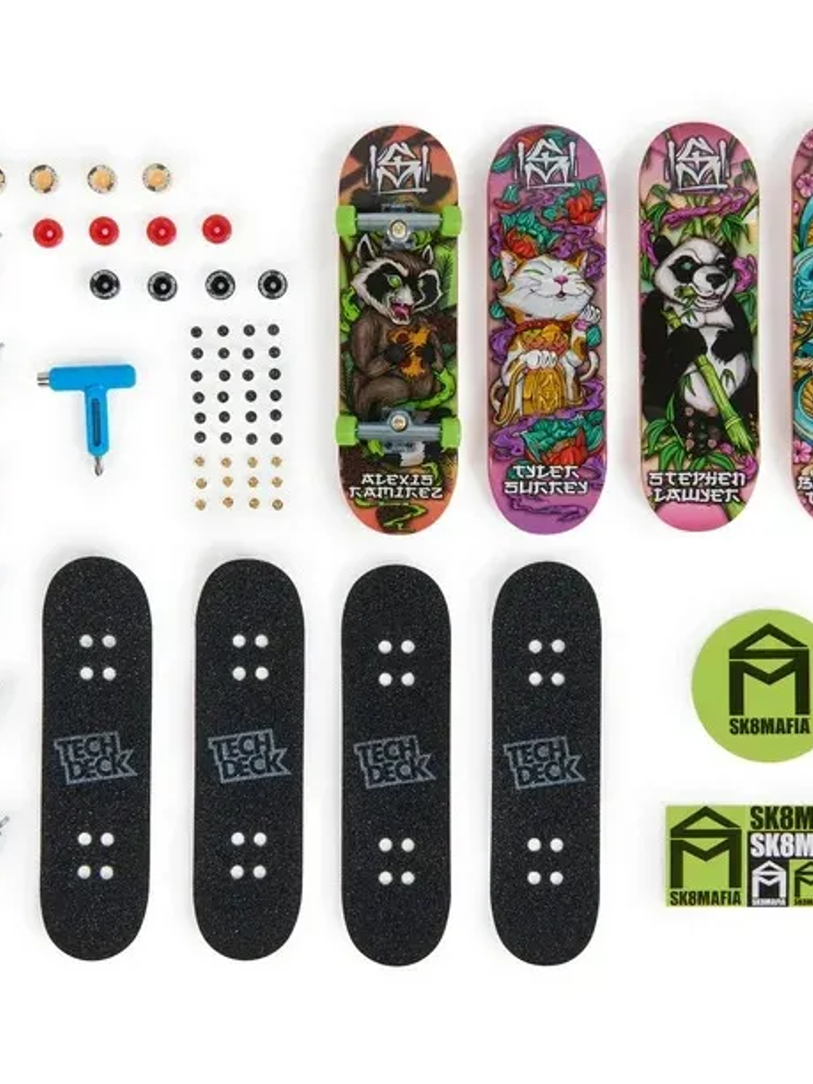 TECH DECK PACK DE 4 – SK8MAFIA 2