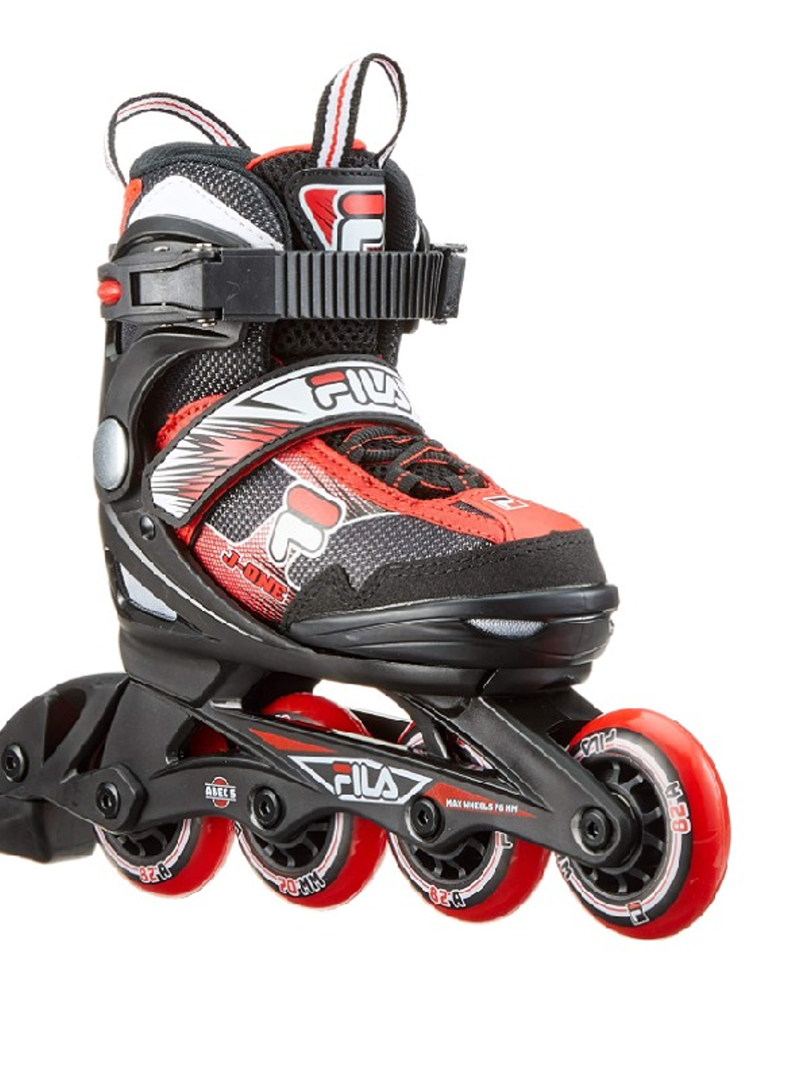 PATINES J-ONE FILA ROJO/NEGRO 1