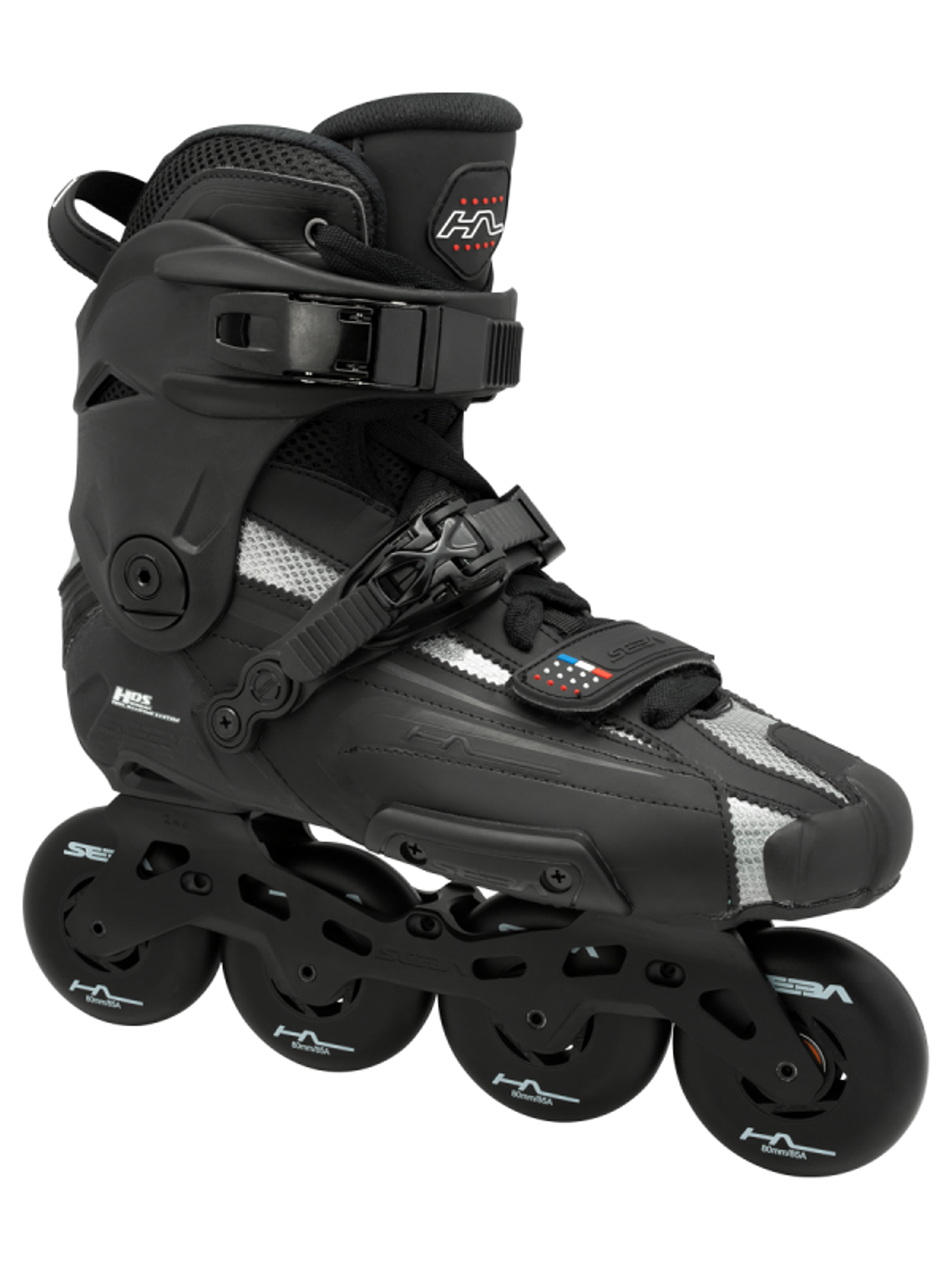 PATINES SEBA HIGH LIGHT 80 NEGRO 1
