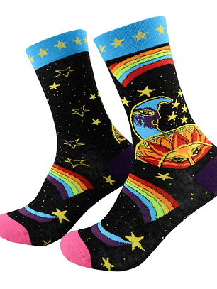 Calcetines Esotéricos Sol y Luna 36-40