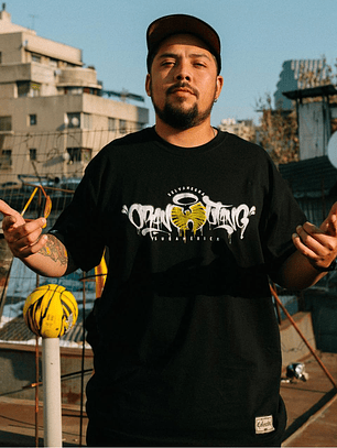 POLERA ORANWUTANG LOGO SELVA NEGRA