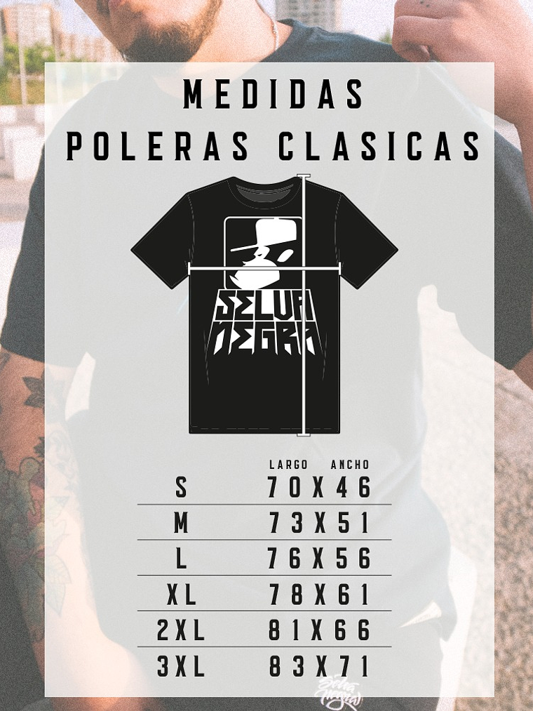 POLERA PARCHE LOGO SELVA NEGRA 2