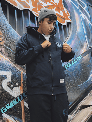 CANGURO AZUL MARINO SELVA NEGRA