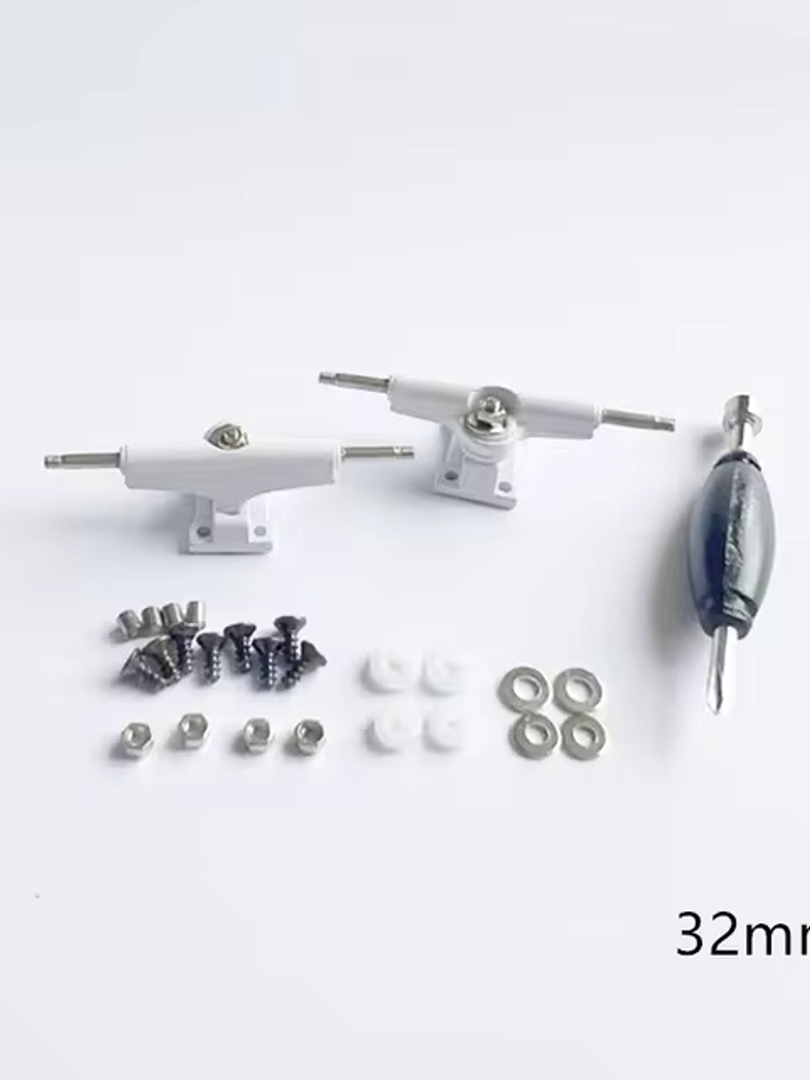 Trucks 32mm Fingerboard white 1