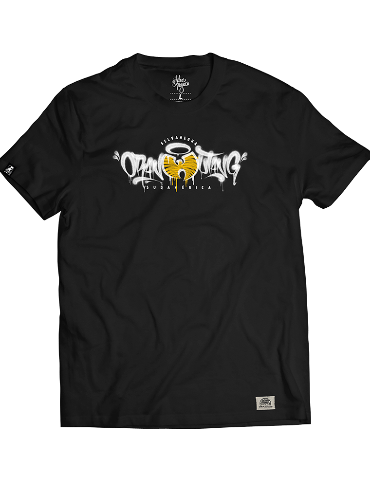 POLERA ORANWUTANG LOGO SELVA NEGRA 3
