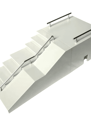 Rampa de skate de dedo grande para niños, juego de mesa de patinaje, juego de pista de juguete, Fingerboard