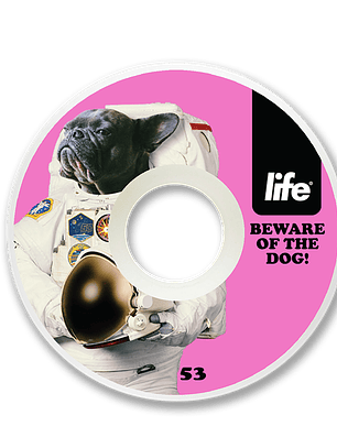 Ruedas Life - Dog Pink - 53mm