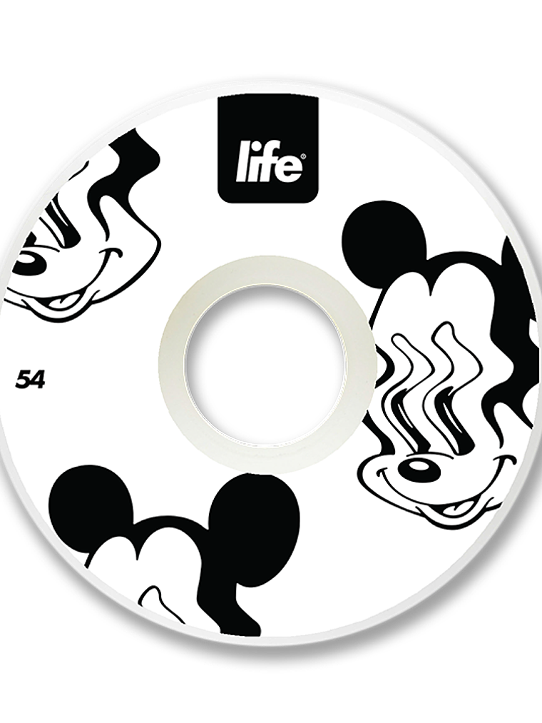 Ruedas Life - Mickey White - 54mm 1